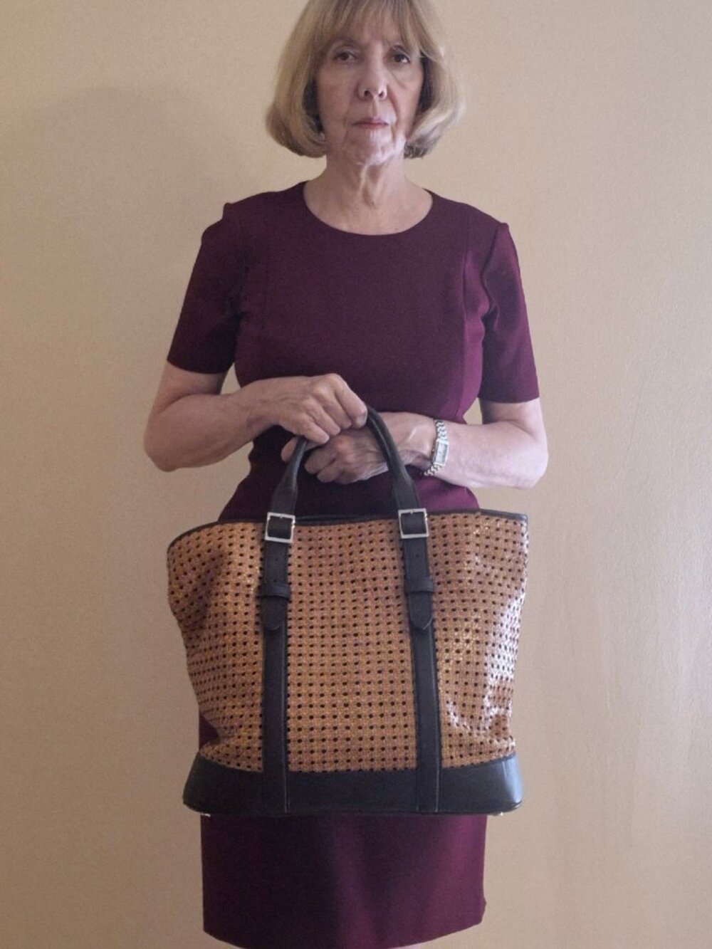 Tiffany & Co. Rattan Tote - Picture 3 of 10